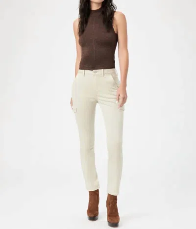 Paige Jolie Cargo Pant In Sand In Neutral