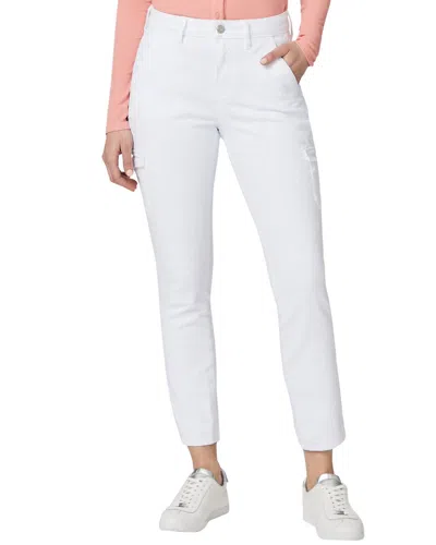 Paige Jolie Mid-rise Jeans In White