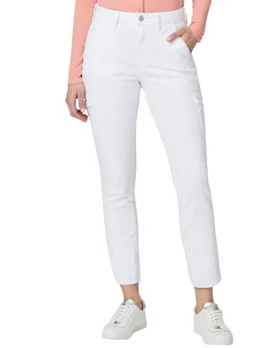 PAIGE PAIGE JOLIE CRISP WHITE CARGO PANT JEAN