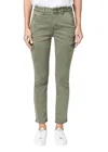 Paige Jolie High Waist Ankle Slim Utility Pants In Multi