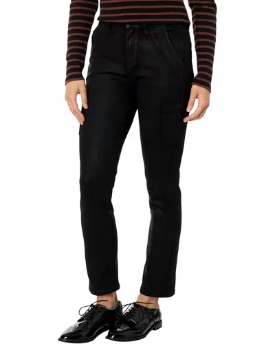 Paige Jolie Jeans In Black Fog Luxe Coating In Multi