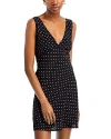 Paige Juanita Mini Dress In Black