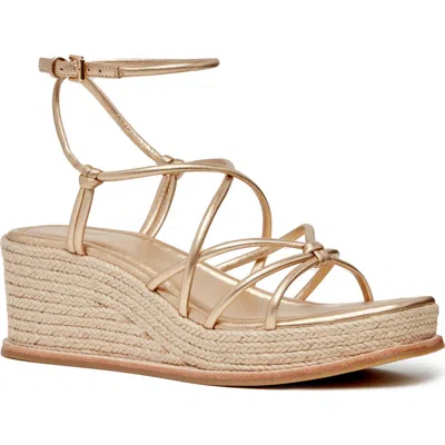 PAIGE PAIGE JULIA ANKLE STRAP ESPADRILLE PLATFORM WEDGE SANDAL