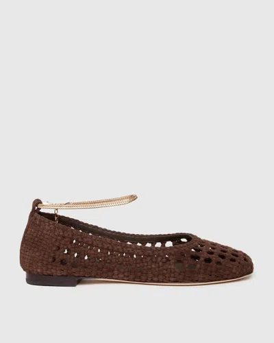 Paige Juliette Flat In Brown