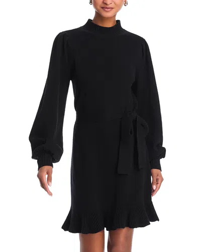 Paige Julita Belted Sweater Dress In Black