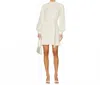 Paige Julita Wool Blend Sweater Dress In Foam Latte In White