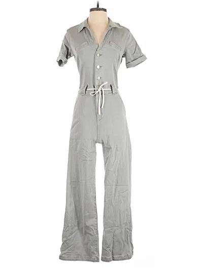Pre-owned Paige Jumpsuit In Gray