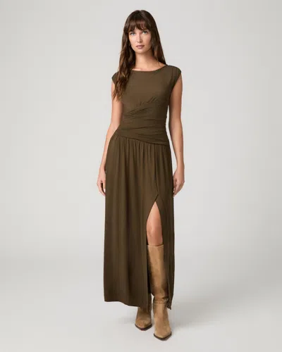Paige Kalindi Dress In Brown