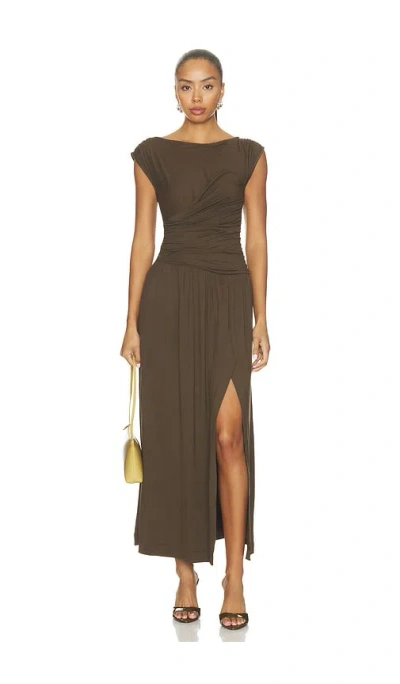 Paige Kalindi Dress In Fern