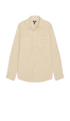 Paige Kallen Button Up Shirt In Cream