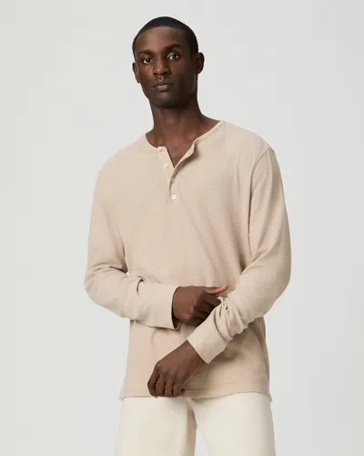 Paige Kelani Henley T Shirt In Neutral