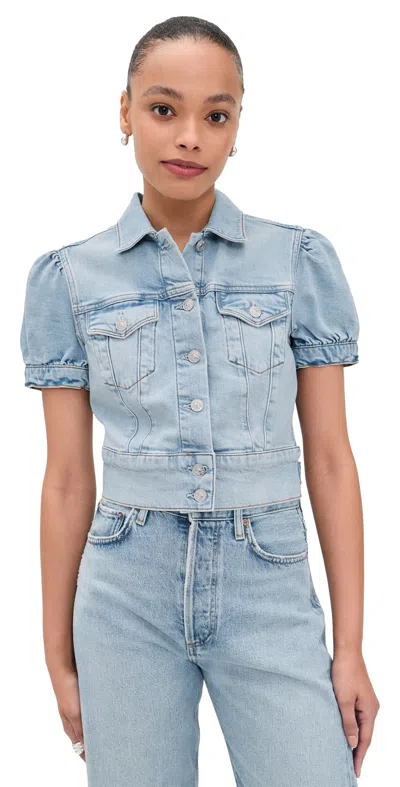 Paige Kendra Jacket Glide In Blue