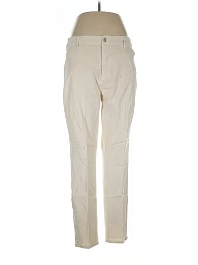 Pre-owned Paige Khaki Pant In White