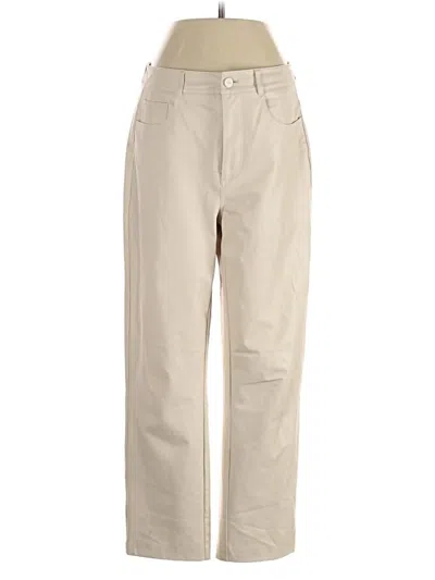 Pre-owned Paige Khaki Pant In White