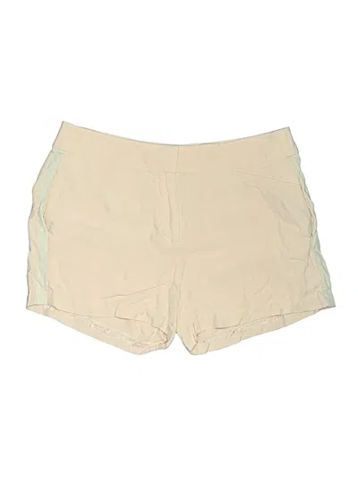 Pre-owned Paige Khaki Shorts In Brown