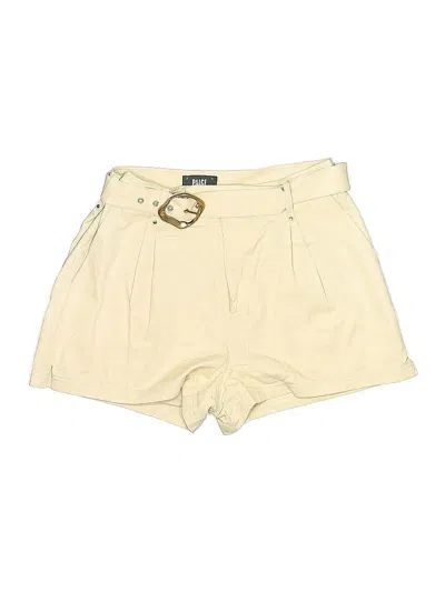 Pre-owned Paige Khaki Shorts In White