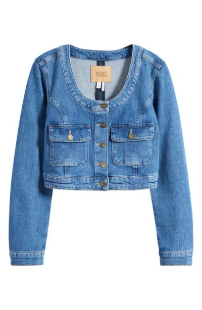 Paige Kiara Crop Denim Jacket