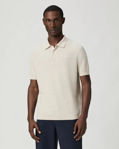 Paige Kiko Sweater Polo In Neutral