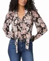 Paige Kirstie Blouse In Black Mulit In Multi