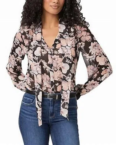 Paige Kirstie Blouse In Black Mulit In Multi