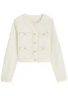 Paige Kiya Denim Jacket In White