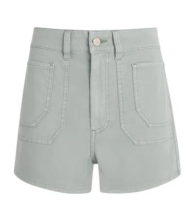 Paige Laken Denim Shorts In Blue