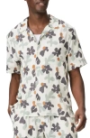 Paige Landon Regular Fit Button Down Camp Shirt In Spring Breeze