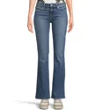 Paige Laurel Canyon 32' Bootcut Jeans In Tarnished In Multi