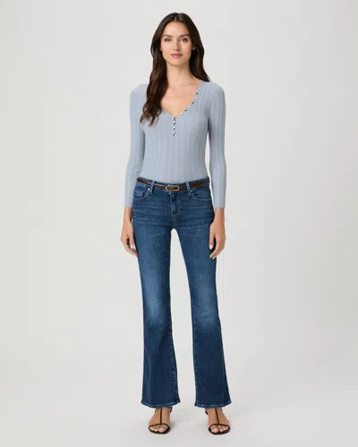 Paige Laurel Canyon 32 Inch Bootcut Jean In Blue