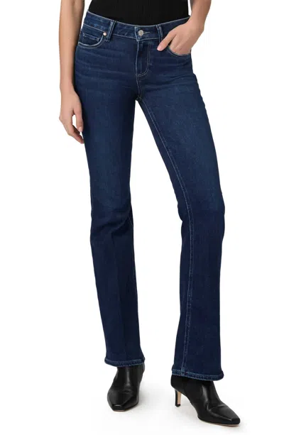Paige Laurel Canyon Bootcut Jeans In Bees Knees In Blue