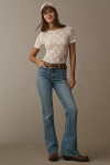 Paige Laurel Canyon High-rise Bootcut Jeans In Blue