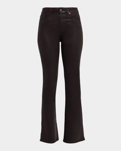 PAIGE LAUREL CANYON HIGH-RISE COATED JEANS