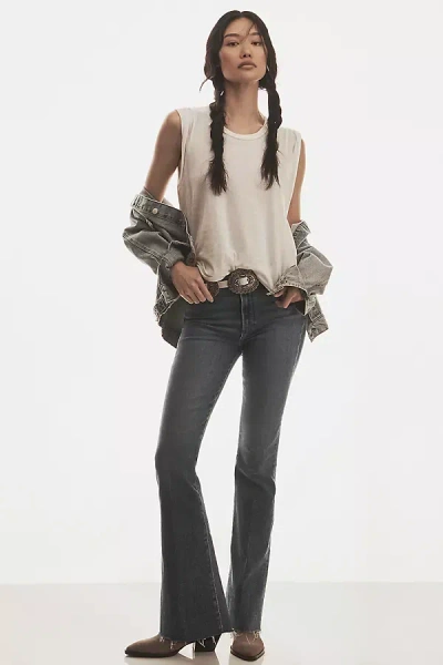Paige Laurel Canyon High-rise Flare Jeans In Blue