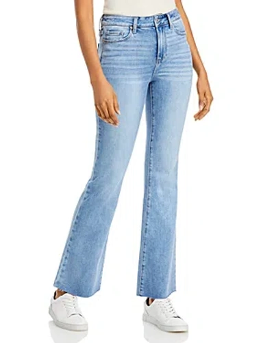 Paige Laurel Canyon High Rise Flare Jeans In Marienne