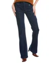 Paige Laurel Canyon High Waist Flare Jeans In Blue