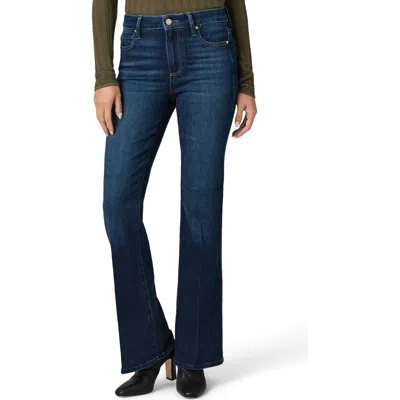 Paige Laurel Canyon High Waist Bootcut Jeans In Animal Print