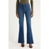 Paige Laurel Canyon High Waist Bootcut Jeans In Blue