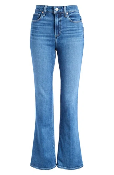 Paige High-rise Laurel Canyon Persona Distressed Jean In Blue
