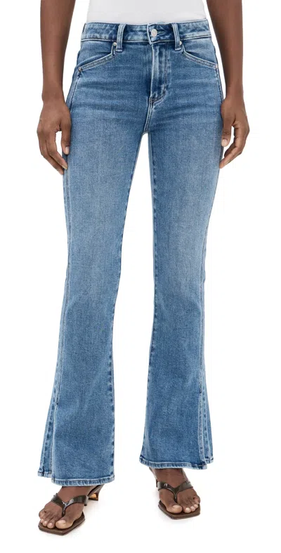Paige Laurel Canyon Jeans Fontessa In Blue