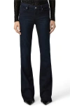 Paige Laurel Canyon Mid Rise Bootcut Jeans In Blue