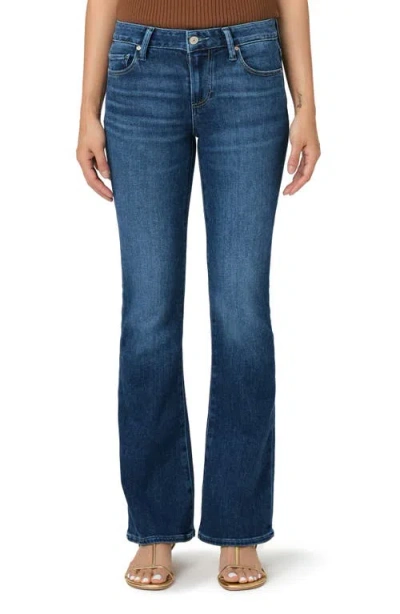 Paige Laurel Canyon Petite Bootcut Jeans In Blue
