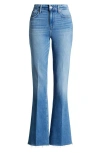 Paige Laurel Canyon High Rise Bootcut Jeans In Mesmerize In Mesmerize