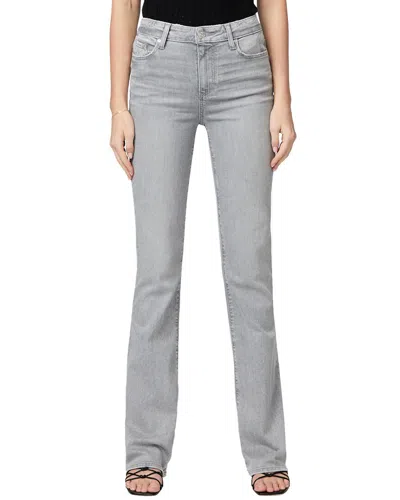 Paige Laurel Canyon Seamed Cp Grey Skies High-rise Bootcut Jean In Multi