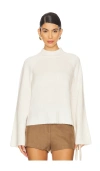Paige Laurel Sweater In Ivory