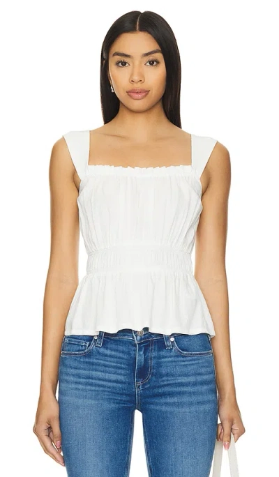 Paige Laureth Top In White