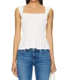 Paige Laureth Top In White