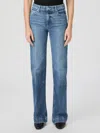 Paige Leenah High Rise Straight Jeans In Wings
