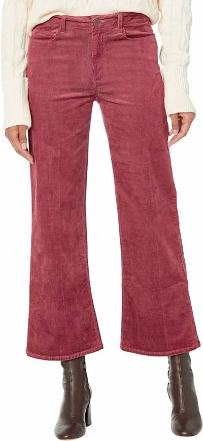 Paige Leenah Ankle Jeans In Dusted Berry In Pink