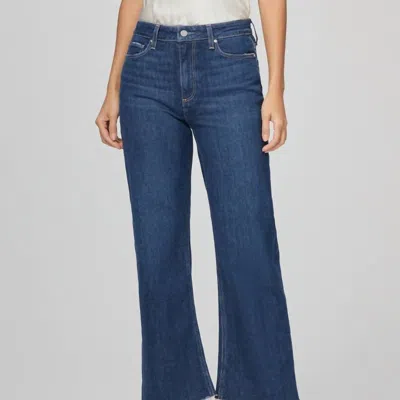 Paige Leenah Ankle Jeans In Gracie Lou In Blue