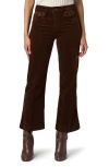Paige Leenah Corduroy Ankle Pants In Brown
